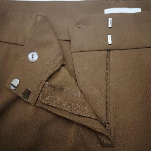 Laura Ladies Size 16 Rust Color 3 Button Detail on Leg Cuffs Dress Pants - Picture 7 of 13